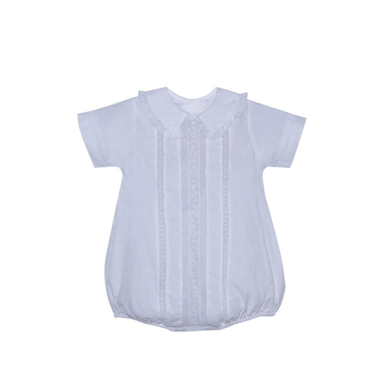 P & R Christopher Lace Insertion Bubble-White