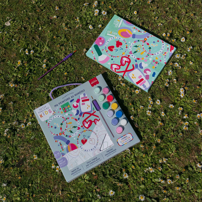 La Petite Epicerie - Paint-By-Number Kit - Besties - Lifestyle Cut 3