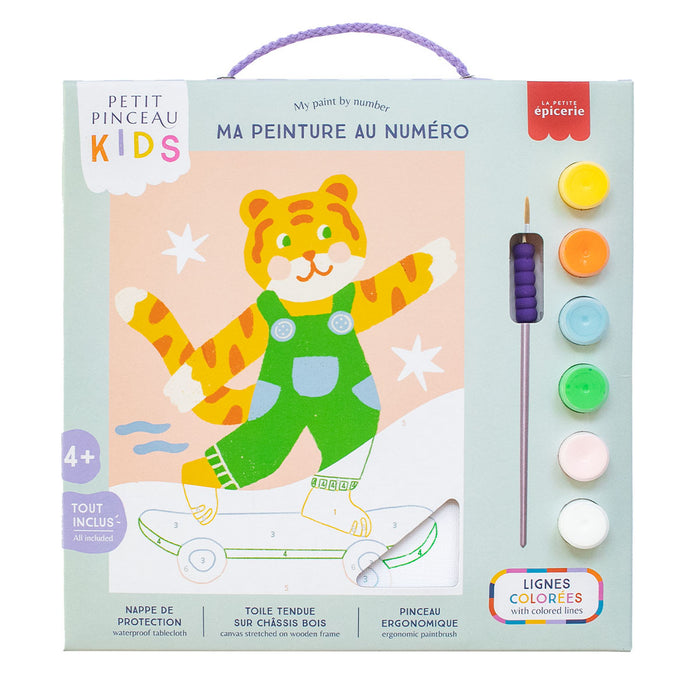 La Petite Epicerie - Paint-By-Number Kit - Little Tiger