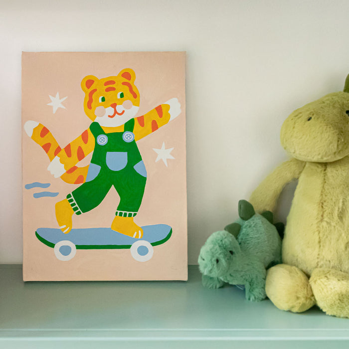 La Petite Epicerie - Paint-By-Number Kit - Little Tiger - Lifestyle Cut 4