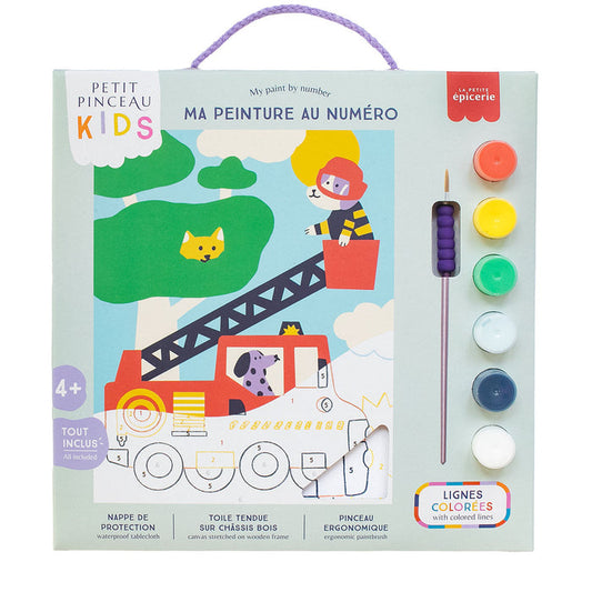La Petite Epicerie - Paint-By-Number Kit - Wouf