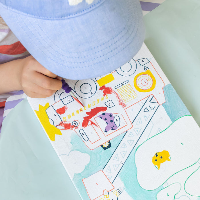 La Petite Epicerie - Paint-By-Number Kit - Wouf - Lifestyle Cut 2
