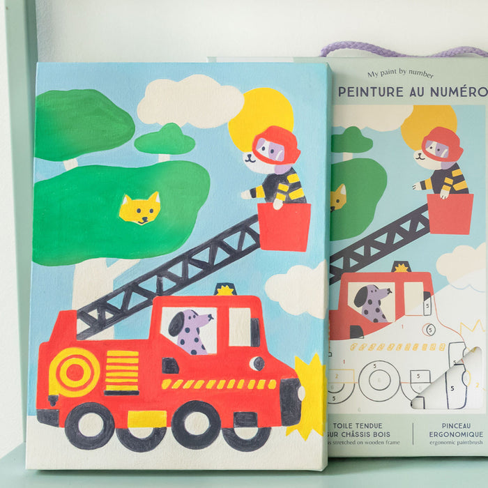 La Petite Epicerie - Paint-By-Number Kit - Wouf - Lifestyle Cut 3