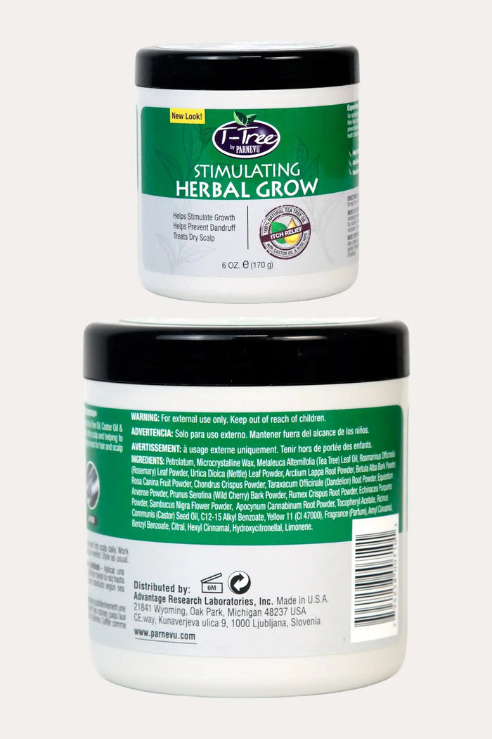 PARNEVU T-TREE STIMULATING HERBAL GROW 6oz PARNEVU