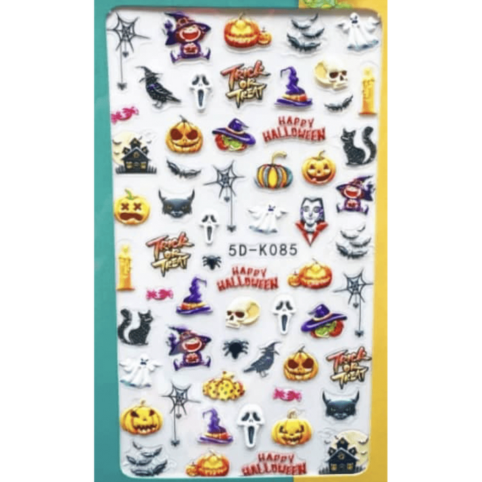 Pasties Textured 5D Decals - Halloween