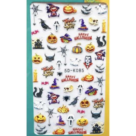 Pasties Textured 5D Decals - Halloween