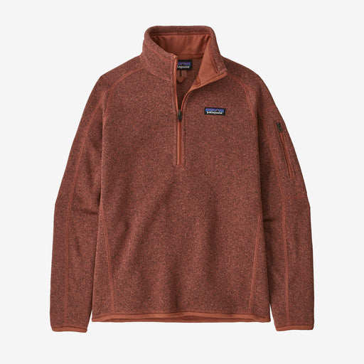 Patagonia Women's Better Sweater 1/4 Zip Apparel Patagonia Burl Red-BURD XSmall
