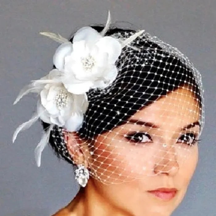 Wedding Veils - Bridal Birdcage Veil