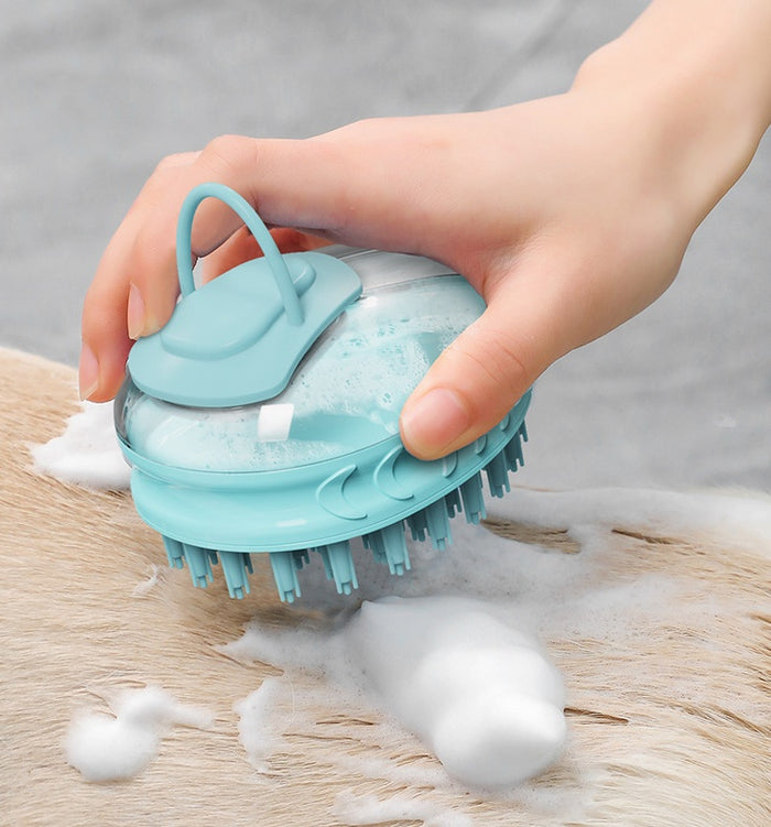 Pet Bath Dog Rub Massage Brush