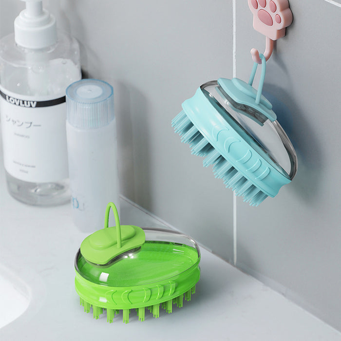 Pet Bath Dog Rub Massage Brush