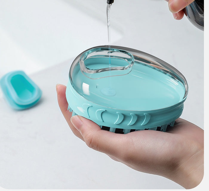 Pet Bath Dog Rub Massage Brush