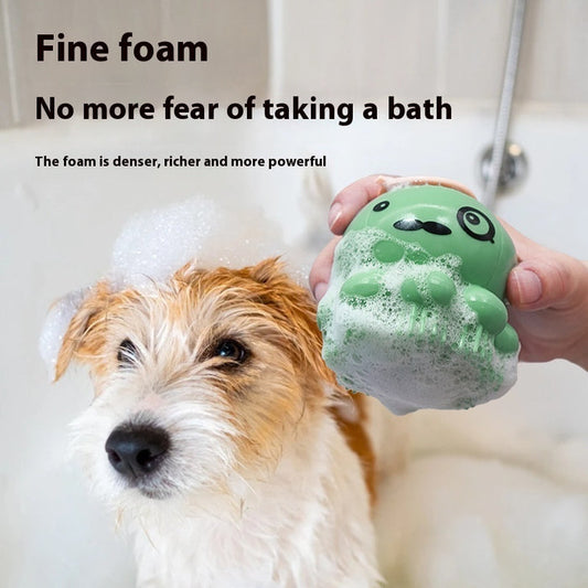 Pet Shower Silicone Bath Massage Comb