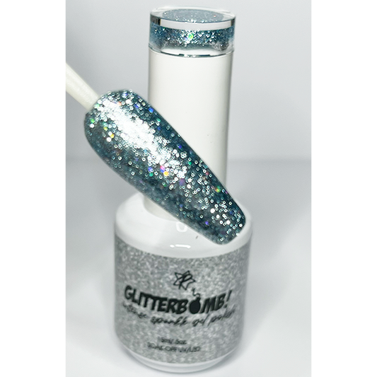 Glitter Bomb Sterling Silver