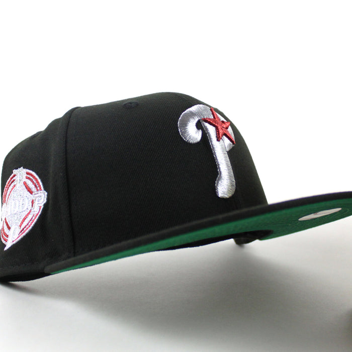 Philadelphia Phillies 1942 All Star Game 59Fifty New Era Fitted Hat (Black Green Under Brim)