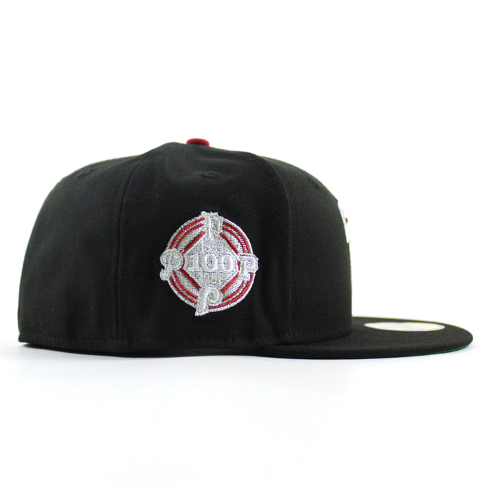 Philadelphia Phillies 1942 All Star Game 59Fifty New Era Fitted Hat (Black Green Under Brim)