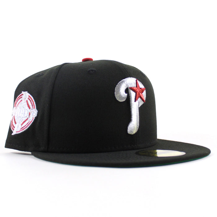Philadelphia Phillies 1942 All Star Game 59Fifty New Era Fitted Hat (Black Green Under Brim)