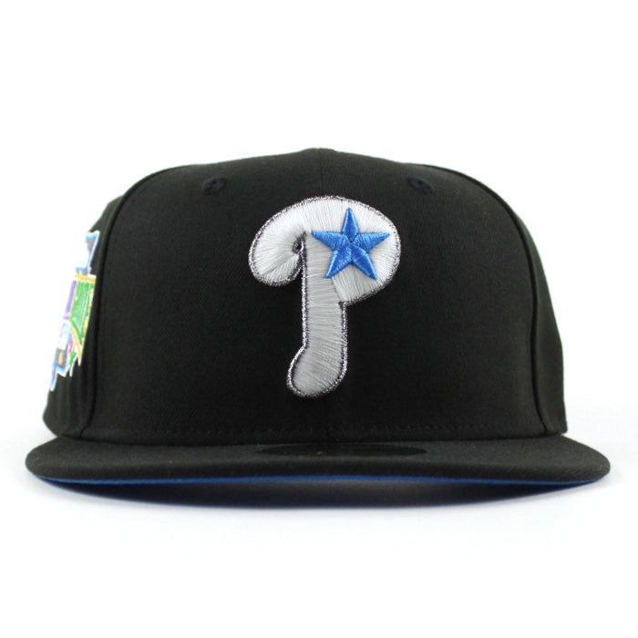 Philadelphia Phillies 1996 All Star Game 59Fifty New Era Fitted Hat (Black Blue Under Brim)