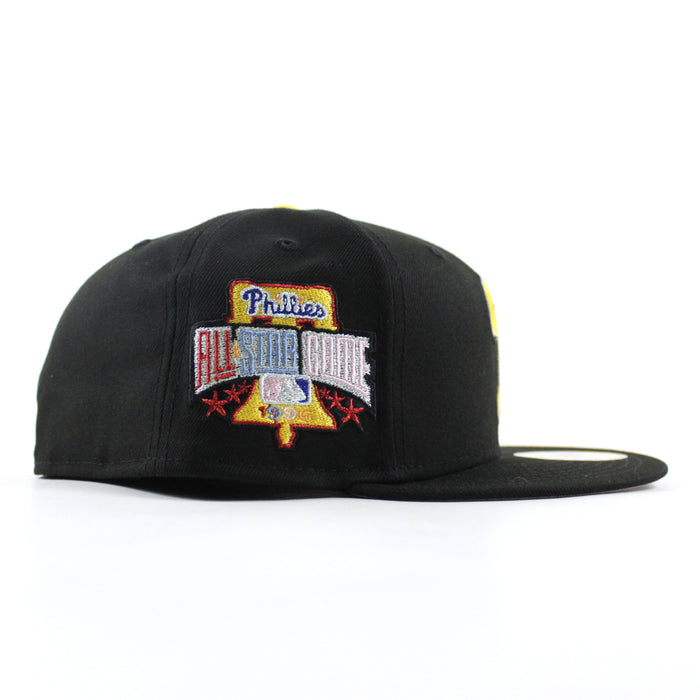 Philadelphia Phillies 1996 All Star Game 59Fifty New Era Fitted Hat (Black Gray Under Brim)