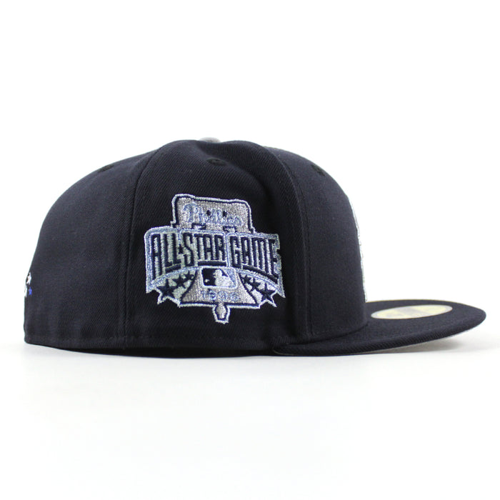 Philadelphia Phillies 1996 All Star Game 59Fifty New Era Fitted Hat (Navy Gray Under Brim)