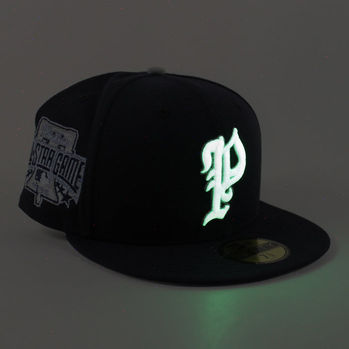 Philadelphia Phillies 1996 All Star Game 59Fifty New Era Fitted Hat (Navy Gray Under Brim)