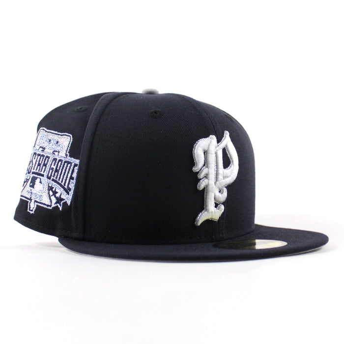 Philadelphia Phillies 1996 All Star Game 59Fifty New Era Fitted Hat (Navy Gray Under Brim)