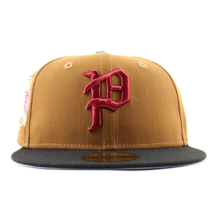 Philadelphia Phillies 1996 All Star Game 59Fifty New Era Fitted Hat (Toasted Peanut Black and Gray Under Brim)