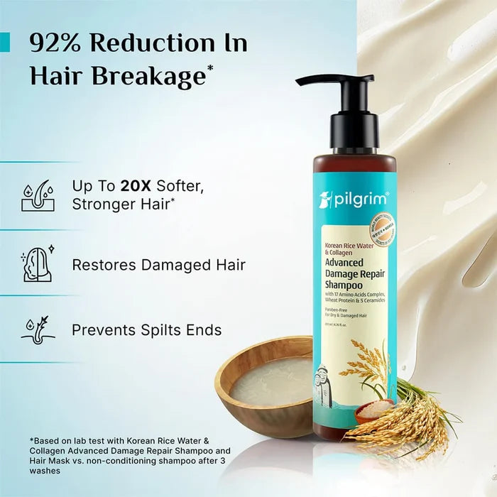 PILGRIM ADVANCED DAMAGE REPAIR SHAMPOO-200ml