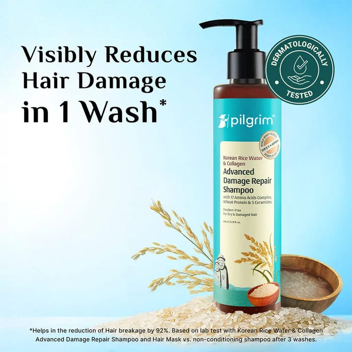 PILGRIM ADVANCED DAMAGE REPAIR SHAMPOO-200ml