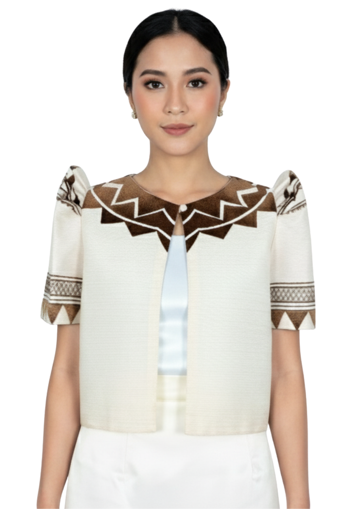 Elegant Filipiniana Bolero