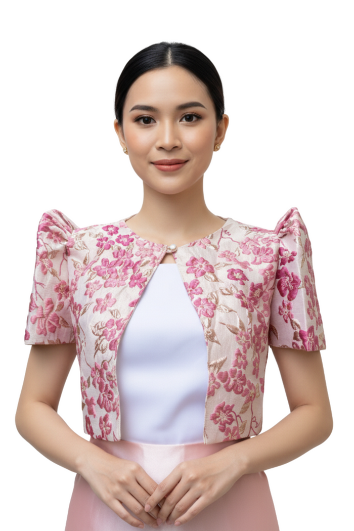 Brocade Modern Filipiniana Bolero