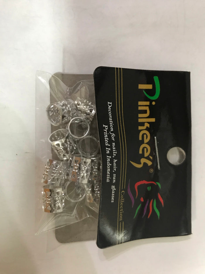 Pinkees's Hair Fashion Jewelry Tube - Gold and Sliver - Palms Fashion Inc.