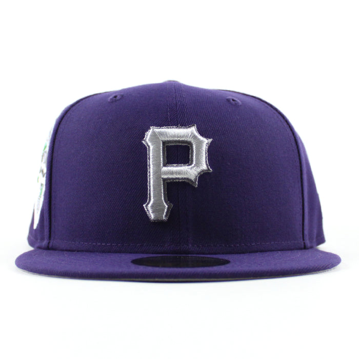 Pittsburgh Pirates 1959 All Star Game 59Fifty New Era Fitted Hats (Purple Gray Under Brim)