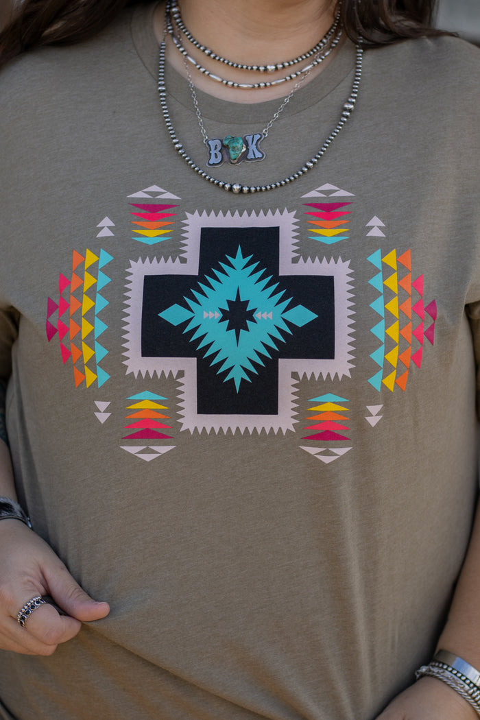 Pop Of Zia Tee