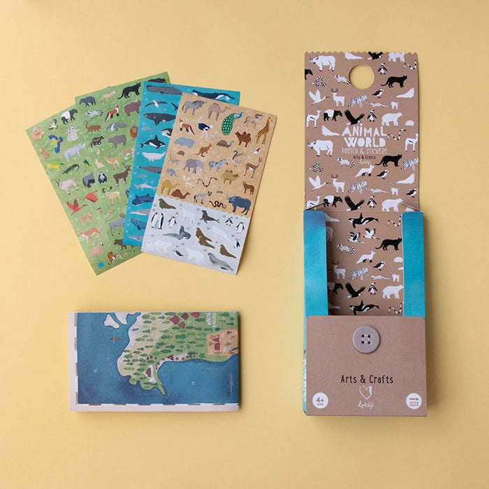 Londji - Poster & Stickers - Animal World - Content