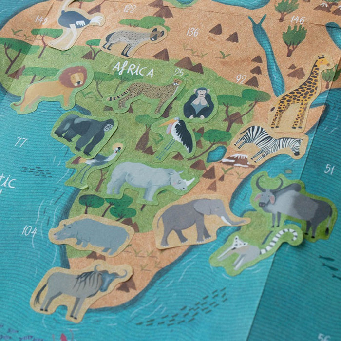 Londji - Poster & Stickers - Animal World - Details 1