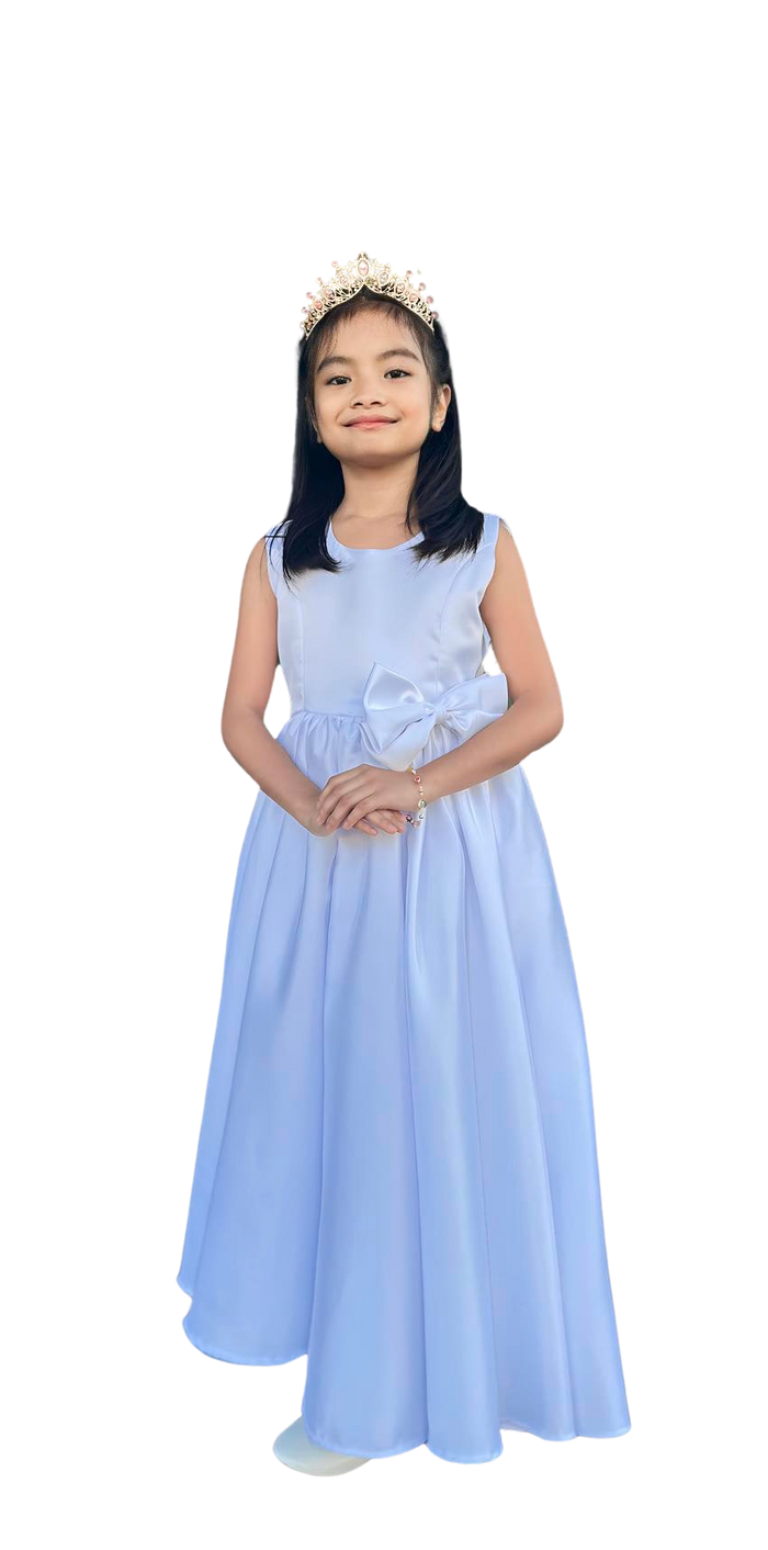 Premium Flower Girl Duchess Satin Dress