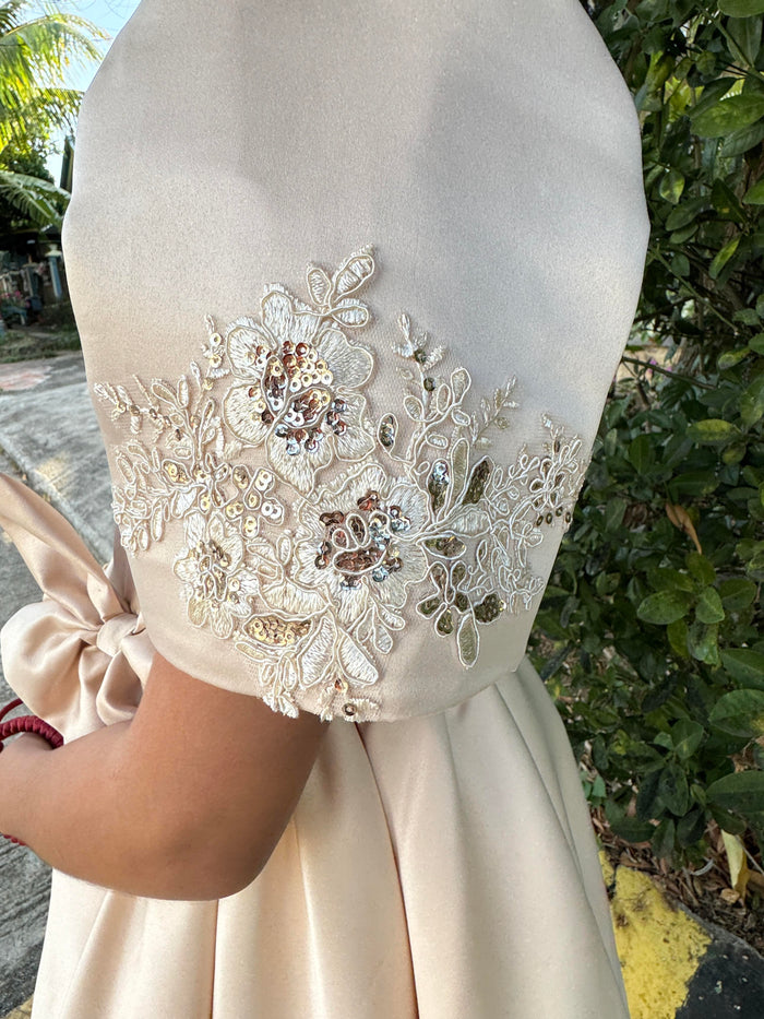 Duchess Satin Dress Premium Flower Girl