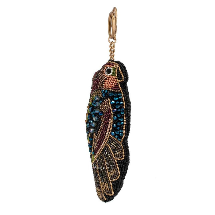 Pretty Parrot Coin Purse/Key Fob