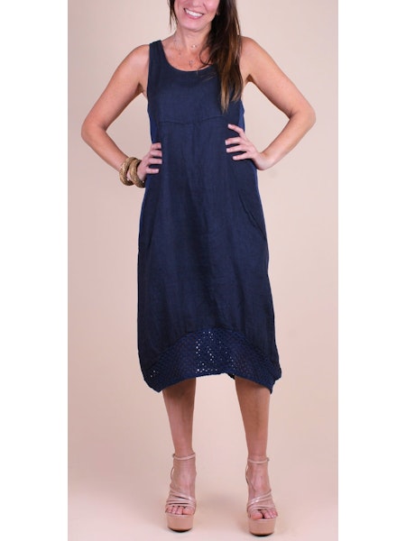 Primavera Linen Dress