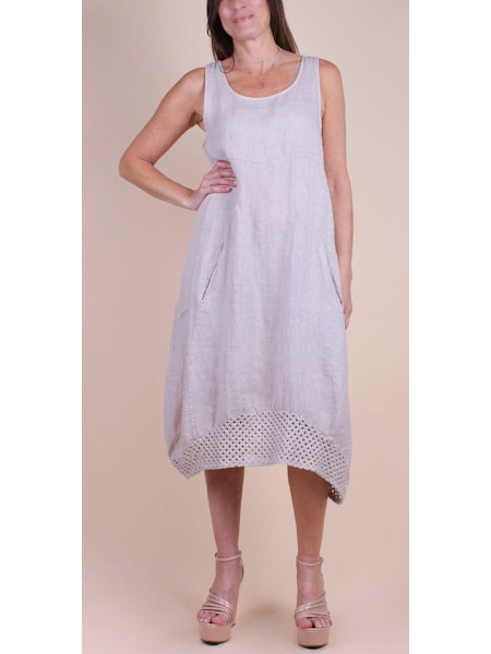 Primavera Linen Dress