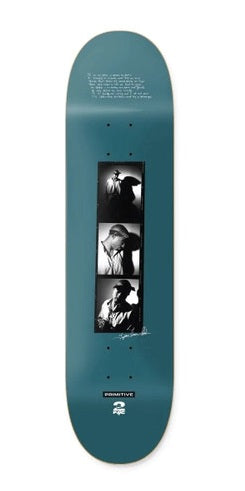 PRIMITIVE DECK TUPAC SHADOWS TEAL 8.125"