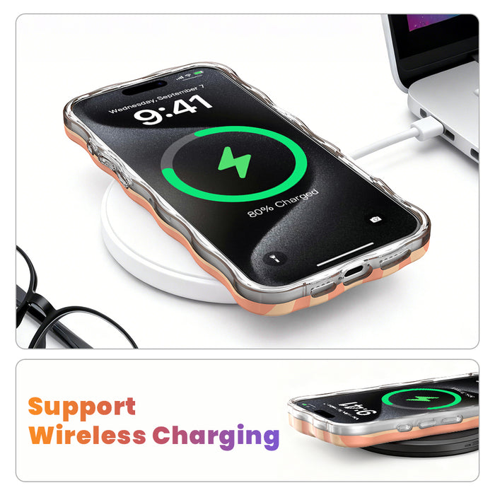Princess Vibes Wavy Luxe MagSafe Case for iPhone