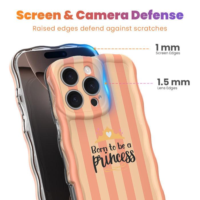 Princess Vibes Wavy Luxe MagSafe Case for iPhone