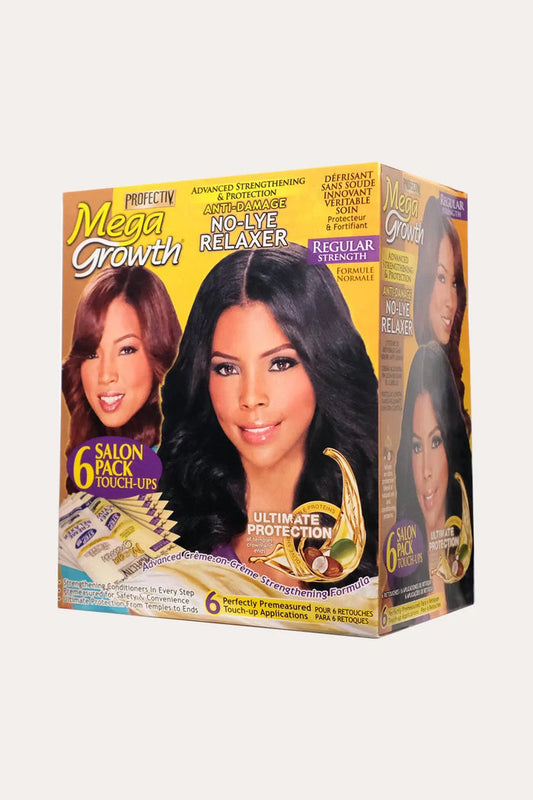 PROFECTIV MEGA GROWTH ANTI DAMAGE NO-LYE SUPER RELAXER PROFECTIV