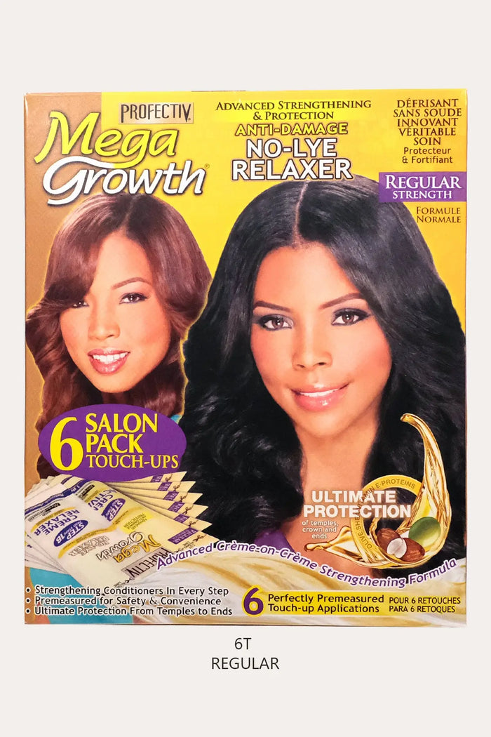 PROFECTIV MEGA GROWTH ANTI DAMAGE NO-LYE SUPER RELAXER PROFECTIV