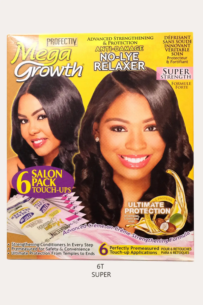 PROFECTIV MEGA GROWTH ANTI DAMAGE NO-LYE SUPER RELAXER PROFECTIV