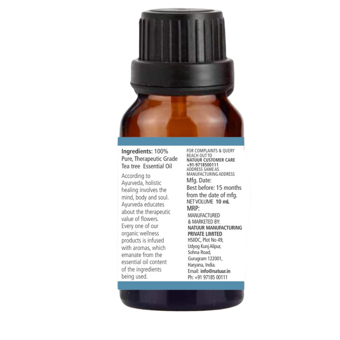 PURITY | Tea Tree Essential Oil | Steam Distilled | Pure |  Purify | Protect | Restore