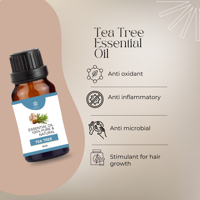 PURITY | Tea Tree Essential Oil | Steam Distilled | Pure |  Purify | Protect | Restore