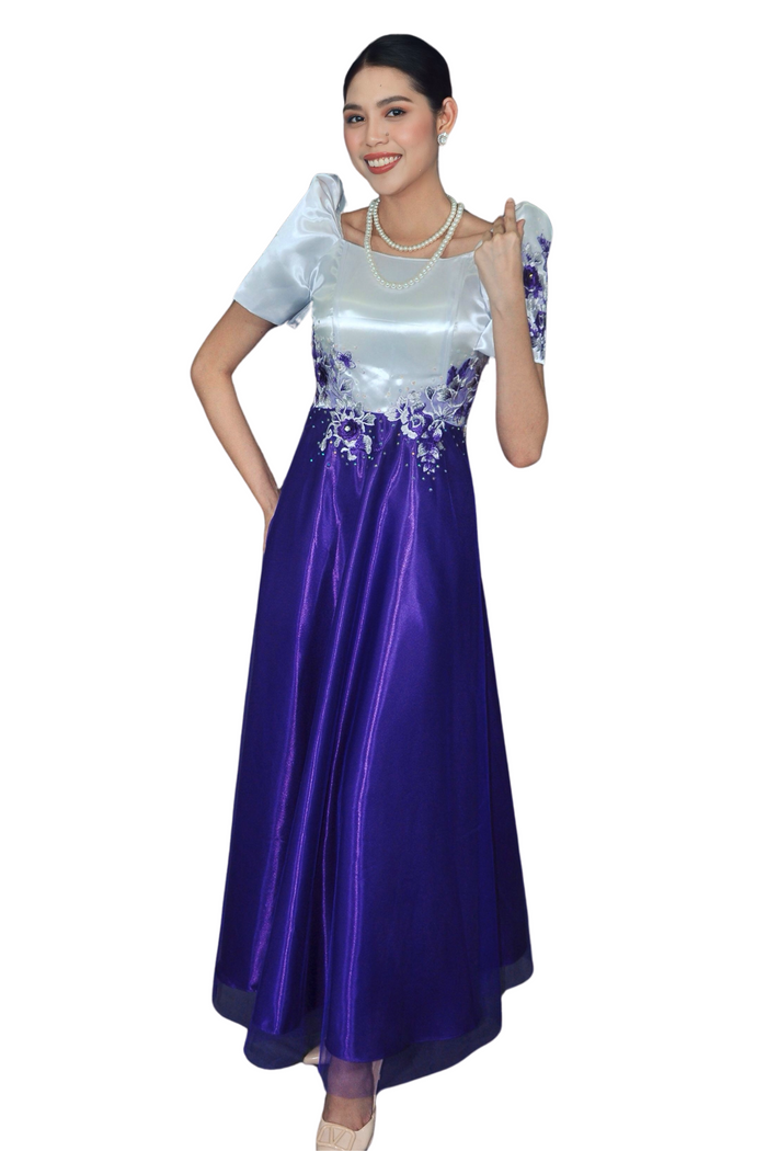 Premium Purple Skirt Duchess Dress