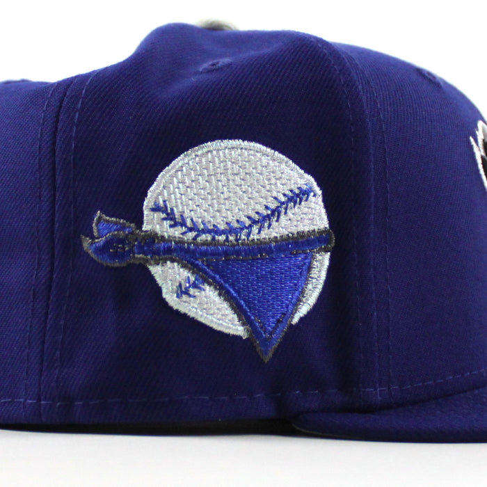 Quad Cities River Bandits Baseball Patch New Era 59Fifty Fitted Hat (Royal Blue Gray Under Brim)